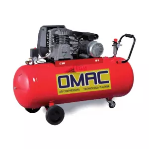 COMPRESSEUR AIR 270L 380V HP4 + M40 TETE ALUMINIUM OMAC