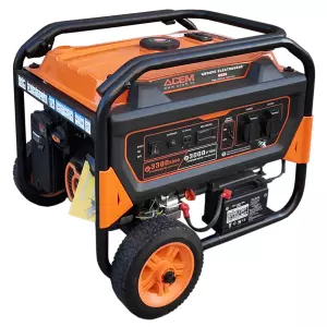 GROUPE ELECTROGENE ESSENCE/GAZ 3,3 kVA ACEM GE35