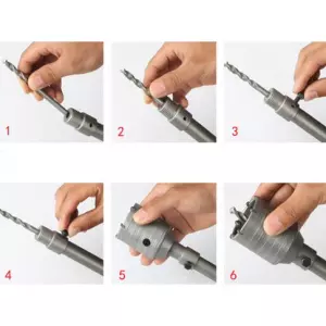 COURONNE DE PERÇAGE POUR MURS 60 MM APT